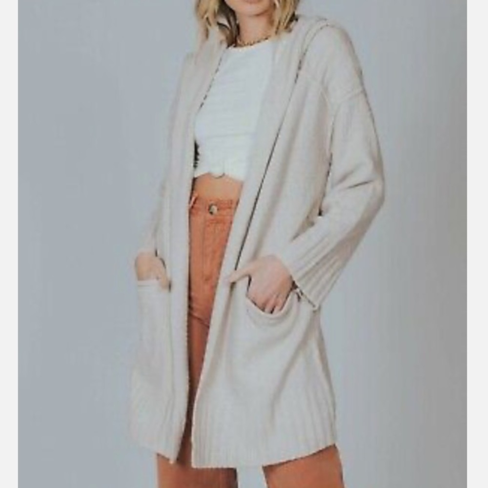 Free People Snow Angel cardigan size L